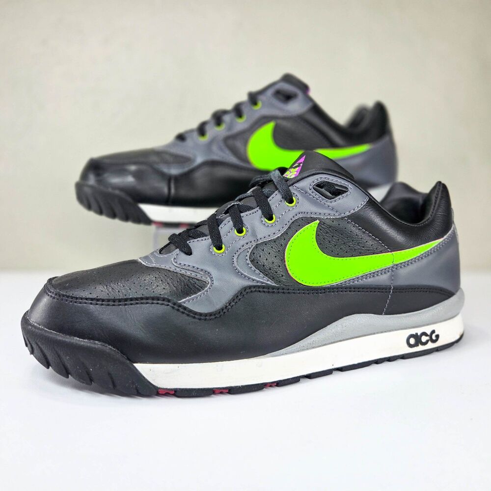 Nike ACG Air Wildwood Black Electric Green Men’s 10.5 AO3116-002 OG Box